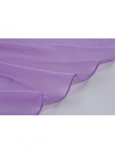 Cover-Ups Womens Swimsuit Cover Up Bathing Suit Swimwear Cover Ups Beach Sarong Wrap Chiffon Cover Up - 1-purple - CS18E4NYUM...