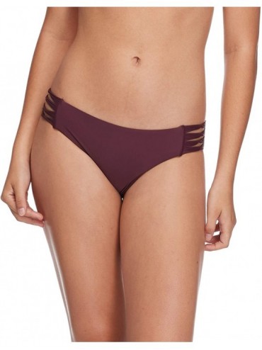 Sets Women's Smoothies Ruby Solid Bikini Bottom Swimsuit - Smoothies Porto - C21869ID2AL $64.97