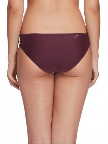 Sets Women's Smoothies Ruby Solid Bikini Bottom Swimsuit - Smoothies Porto - C21869ID2AL $32.85
