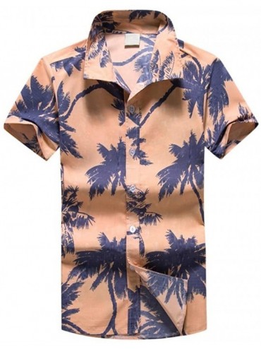 Racing Hawaiian Shirts- Mens Holiday Vacation Beach T-Shirt Printed Short Sleeve Tee Shirts Tops - Multicolor - C619659AHWZ $...
