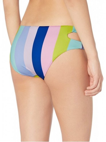 Sets Women's Skimpy Hipster Bikini Swimsuit Bottom - Pink//Prism Stripe - CC18K2I588M $12.63