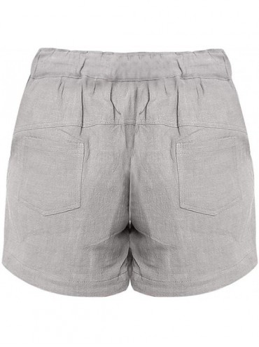 Board Shorts Ultra Soft Harem Shorts for Women - H Gray - C319C9465WX $7.99