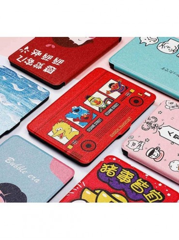 Sets Case Kindle Paperwhite 4 2018 PU PC 360° Protective Flip Automatic Wake Up or Sleep Anime Marble Magnetic Cover 6 8 - CN...
