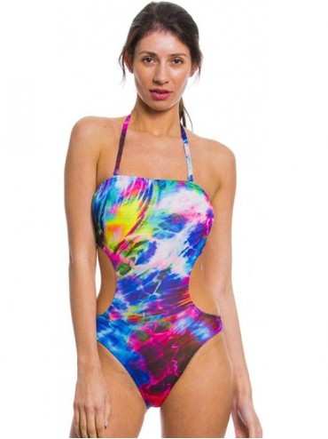 One-Pieces Storm Tan Through Cut Out Swimsuit - C519538MT8E $80.52