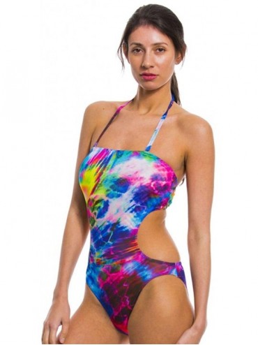 One-Pieces Storm Tan Through Cut Out Swimsuit - C519538MT8E $39.74