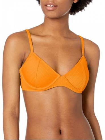 Tops Women's Underwire Bra Bikini Swimsuit Top - Sunkist//Feel the Rhythm - C118ZMLWUCO $55.22