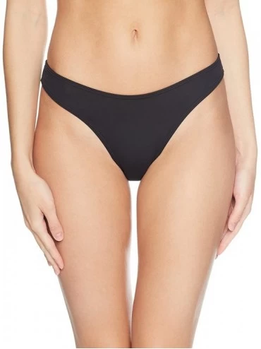Bottoms Women's Wild Thing Bikini Bottom Swimsuit - Black - CZ1875UKREZ $81.39