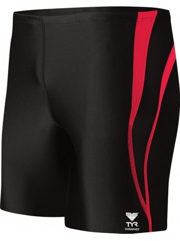 Racing Sport Boys' Alliance Durafast Splice Square Leg Swim Suit - Navy/Red - C2114WC78G3 $39.47