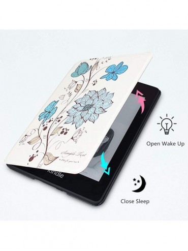Sets Case Kindle Paperwhite 4 2018 PU PC 360° Protective Flip Automatic Wake Up or Sleep Starry Sky Magnetic Cover 6 2 - C318...