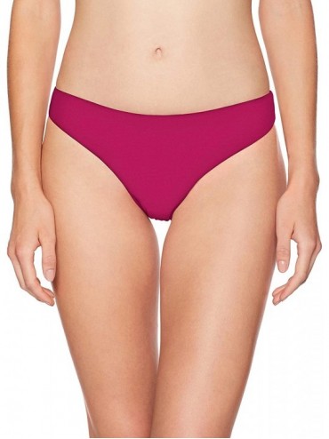 Bottoms Women's Hipster Bikini Swimsuit Bottom - Blossom//Solid - C918I69YD8T $59.70