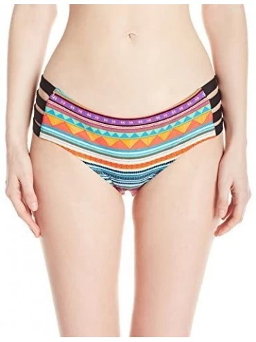 Tankinis Women's Kahina Side Strap Cheeky Bikini Bottom Swimsuit - Sukuma - CQ12N74QAGU $22.08
