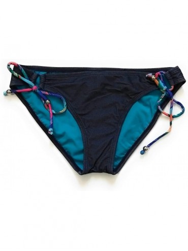 Bottoms Swimwear Bikini Bottom - Wild Blue - CF18NL8SLZW $25.01