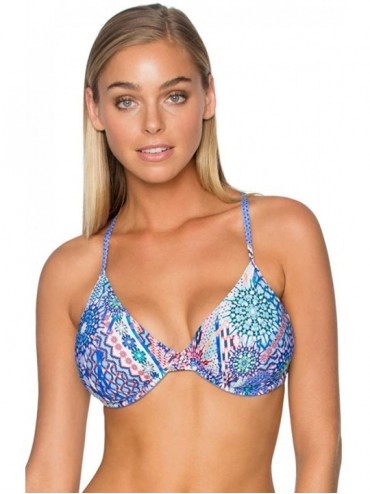 Tops Sunsets Women's Impulse Jayne X-Back Bikini Top - Impulse - CS12OB0DZ8J $18.49