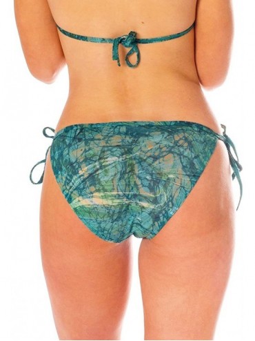 Tankinis Santorini Tan Through Tie Side Bikini Tanga - CS18CG9NCA2 $31.10