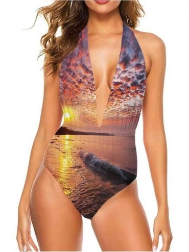 Cover-Ups Athletic Training Bathing Suit Dark Tones Hiding Adjustable to Fit Anyone - Multi 17 - C019CA5CSTY $81.04