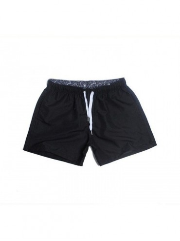 Racing Pocket Quick Dry Swimming Shorts for Men Swimwear - Sapphire - C018SGG6WND $47.63