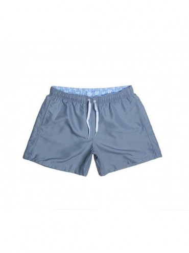 Racing Pocket Quick Dry Swimming Shorts for Men Swimwear - Sapphire - C018SGG6WND $47.63