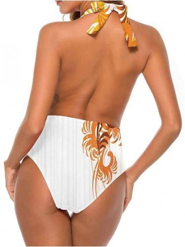 Cover-Ups Triangle Bikini Sets Flower Motifs Comfortable- Cute and Sexy - Multi 18 - CY19CA8ZZ4D $50.30