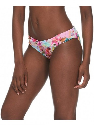 Tankinis Women's Hipster Bikini Bottom Swimsuit - Vivacity Floral Print - CN18I9AUYRM $29.48