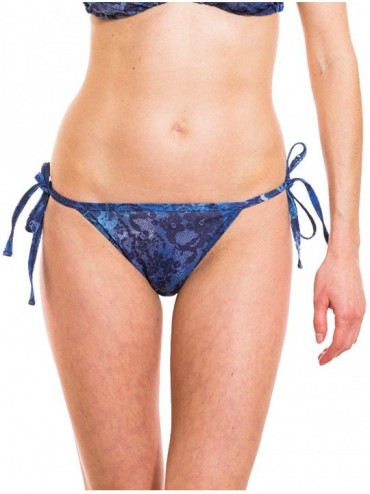 Bottoms Ramona Tan Through Tie Side Bikini Tanga Swimwear - C017YU5342E $54.53