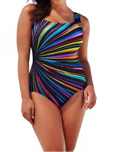 One-Pieces Bikini Swimsuit- Summer Vacation Womens Padded Swimsuit Push Up Bikini Swimwear One Piece - Sexy a - C918949QHD8 $...