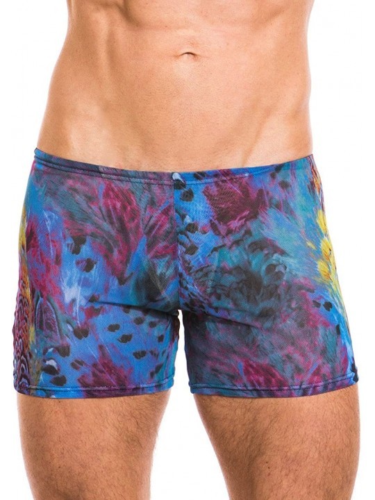 Trunks Amalfi Blue Tan Through Swim Shorts Swimwear - CZ12ENCV6X7 $51.07