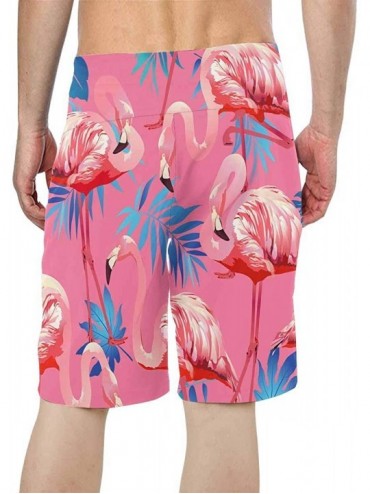 Board Shorts Men's Printed Board Shorts Loose Fit Quick Dry No Mesh Lining - Design 6 - CL18OTQ5NRM $25.02