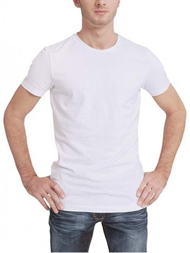 Rash Guards Men Spring Summer 3D Print O-Neck Short Sleeve Casual T Shirt Tops Blouse - As Shown - CC18WYHD2H6 $17.34