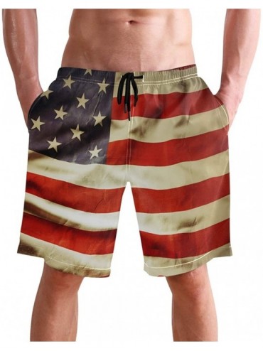Trunks Tiger Animal Men's Quick Dry Swim Trunks with Pockets Shorts Bathing Suits S 2010004 - 2010021 - C5196R3R4KT $25.25