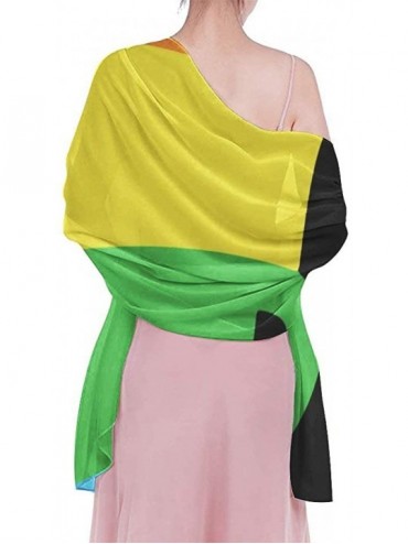 Cover-Ups Women Girl Beach Bikini Cover Up Chiffon Sarong Fashion Scarf Shawl Wrap - Lgbt Gay Pride Rainbow Bisexual - CJ1908...