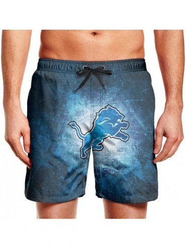 Board Shorts Mens Print Swim Trunks Dry-Fit Running Short Board Shorts - White-12 - CM196U68W6R $56.96