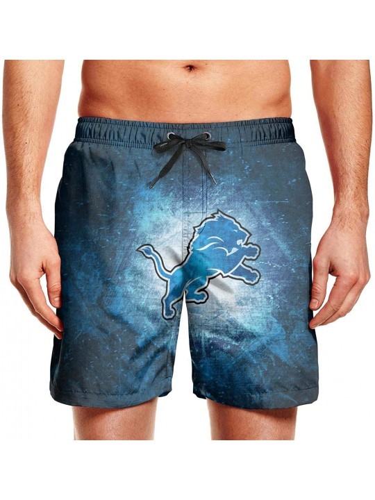 Board Shorts Mens Print Swim Trunks Dry-Fit Running Short Board Shorts - White-12 - CM196U68W6R $31.07