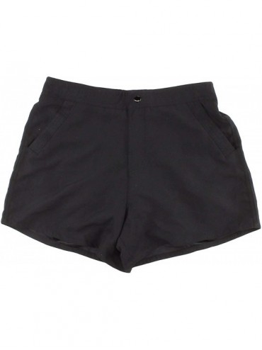 Bottoms Swim Tactel Shorts for Women - Black - CR18GTZDT25 $24.32