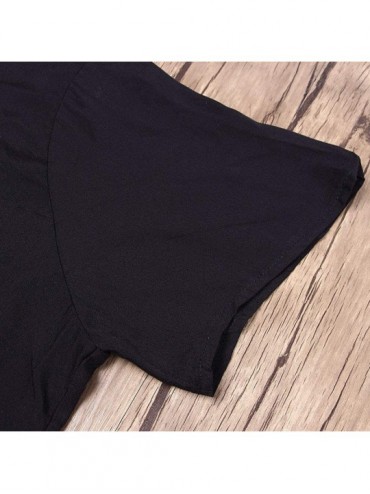 Cover-Ups Women's Swimsuit Cover Ups Summer Beach Bathing Suit Bikini Cover Up Dresses - Black - CK194C79AIR $16.60
