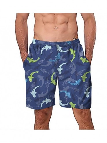 Trunks Beach Printed Shorts for Men- 2020 Fashion Casual Swim Pants - 7-multicoloured - CM19648MRDE $28.88
