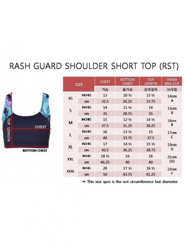 Rash Guards Women Plus Size UPF 50+ Swim Raglan Tank Bra Top Rash Guard - Black With Anaconda - CG183ASRTCY $21.23