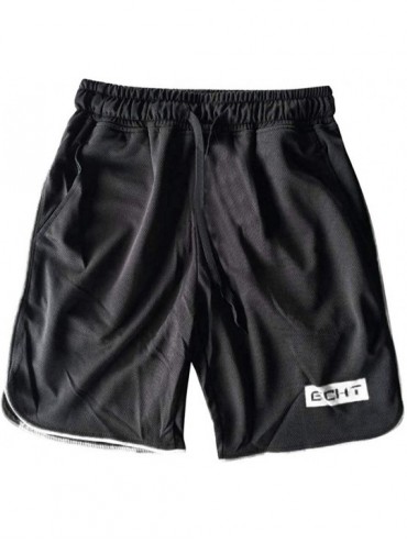 Trunks Men's Summer Shorts Sports Classic Fit Athletic Training Bodybuilding Workout Short Pants - White - C018T0XXQ6M $13.49